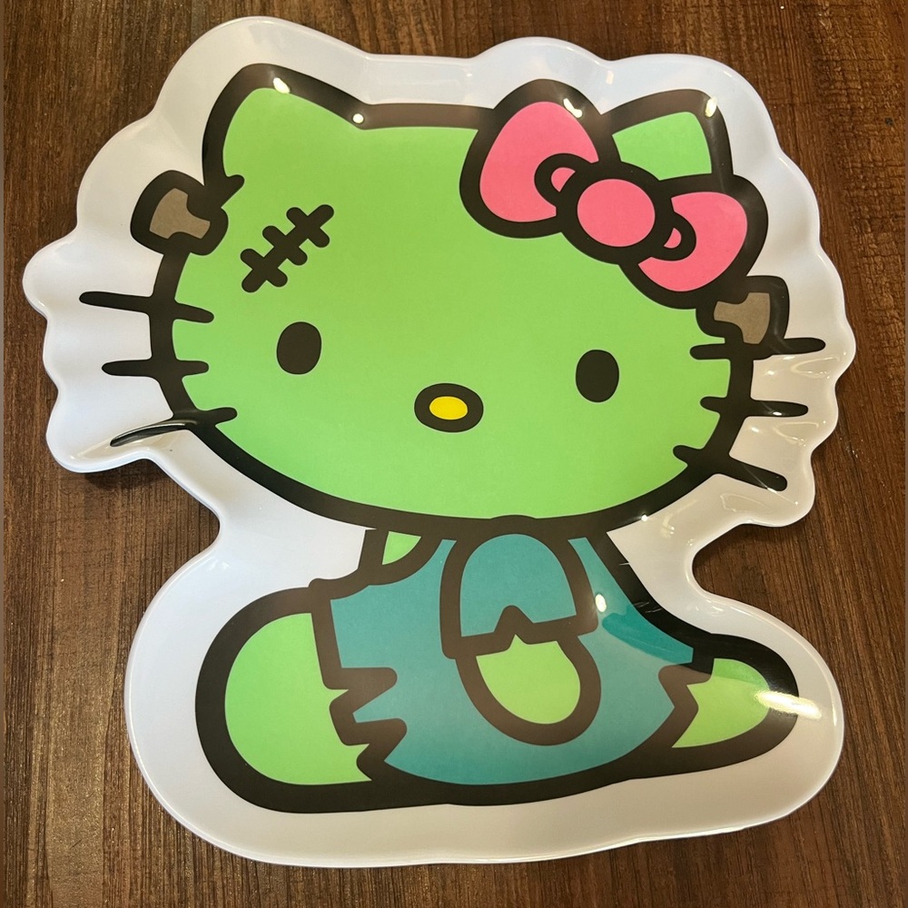Hello Kitty Frankenstein Plate